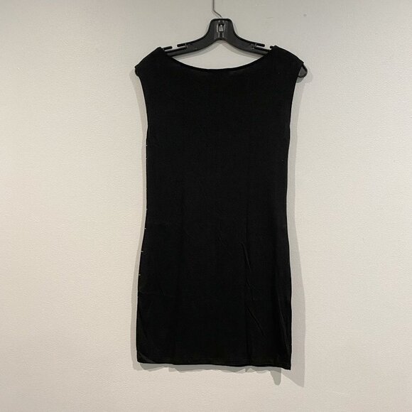 Black and Silver Sparkly Express Mini Dress - Size Extra Small (XS) - Picture 2 of 5